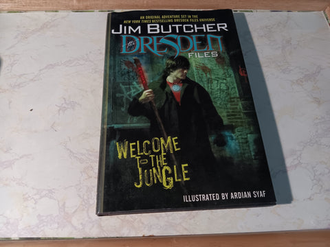 Jim Butcher's The Dresden Files Welcome to the Jungle First Edition Hardcover