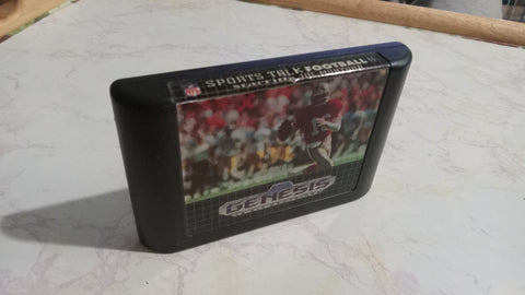 Joe Montana Sports Talk NFL Football 93 Sega Genesis Video Games