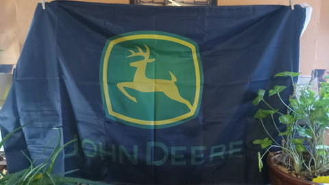 John Deere Double Sided Blanket Thick 3x5 feet Flag