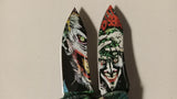 Joker Face 2 Knife BUNDLE Spring Assisted Folding Knives