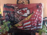 Kansas City Chiefs Stars & Stripes & Steroids NFL 3X5 Feet Flag Banner