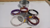 Kobe Bryant 6 Piece Bracelet & Tin Set Los Angeles Lakers NBA