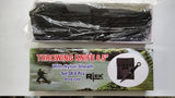 Kunai Black Cord Wrapped 6.5 Inch 3 Piece Throwing Knife Set