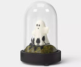 🎃 Halloween LED Lit Plastic Ghost in Dome Decorative Cloche Hyde and EEK!