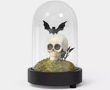 🎃 Halloween LED Lit Plastic Ghost in Dome Decorative Cloche Hyde and EEK!