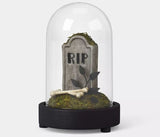 🎃 Halloween LED Lit Plastic Tombstone in Dome Decorative Cloche Hyde and EEK!