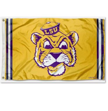 LSU Tigers 3x5 NCAA Flag Louisiana State University Sports