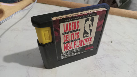 Lakers vs. Celtics and the NBA Playoffs Sega Genesis Video Games