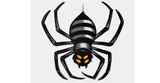 🎃 Halloween 50"x25" Hinged Paper Spider Large Wall Décor Hyde and EEK!