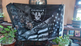 Las Vegas Raiders Stars & Stripes & Steroids NFL 3X5 Feet Flag Banner