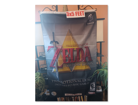 Legend of Zelda Collector's Edition 3X5 Feet Flag Banner Game Cover Design