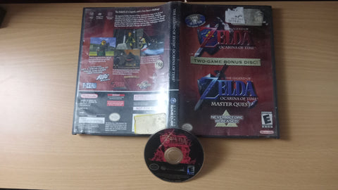 Legend of Zelda Ocarina of Time Master Quest Used Gamecube Video Game