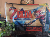 Legend of Zelda Parallel Worlds 3X5 Feet Flag Banner
