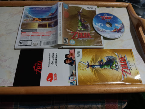 Legend of Zelda Skyward Sword NO MUSIC CD Tested Nintendo Wii Game