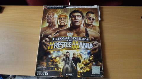 Legends of Wrestlemania Brady Game Strategy Guide PS3 360