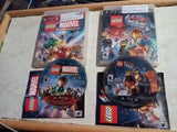 Lego BUNDLE The Movie + Marvel Super Heroes PS3 Tested Playstation 3 Lot