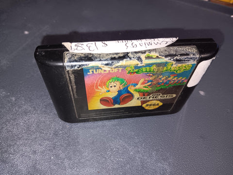 Lemmings Used Sega Genesis Video Game