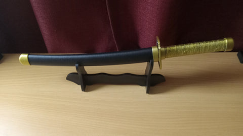 Letter Opener Yoriichi Tsugikuni's Red-Black Nichirin Miniature Cosplay Katana - Yoriichi Sword
