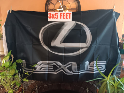 Lexus Automobile 3x5 Feet Flag