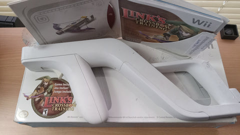 Link's Crossbow Training + Zapper Used Nintendo Wii Video Game