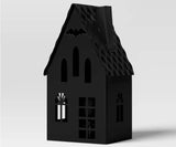 🎃 Halloween Lit Metal Bat House Hyde and EEK! Light Up Indoor Decoration