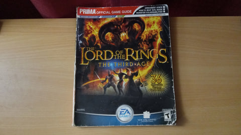 Lord of the Rings The Third Age Prima Official Strategy Guide Book