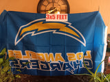 Los Angeles Chargers Logo 3X5 Feet Flag Banner Pole or Wall Decor