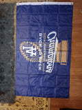 Los Angeles Dodgers 2025 Back To Back World Series Champions MLB 3x5 Flag