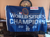 Los Angeles Dodgers 3x5 MLB Flag 2025 World Series Champions