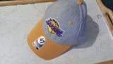 Los Angeles Lakers NBA Gray Morgan Contender Stretch Fit Cap '47 Hat