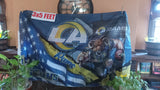 Los Angeles Rams Stars & Stripes & Steroids NFL 3X5 Feet Flag Banner