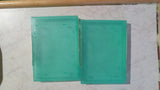 Lot of 2 SNES NES Clamshell Green Hard Game Cartridge Storage Case
