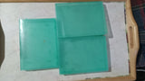 Lot of 3 SNES NES Clamshell Green Hard Game Cartridge Storage Cases