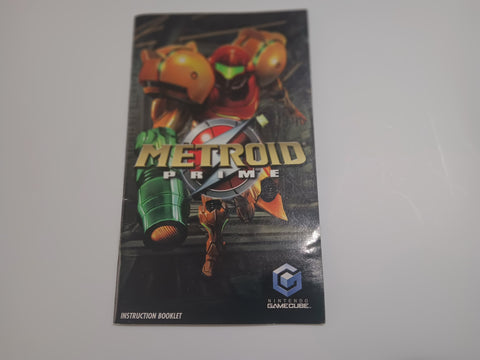 MANUAL ONLY Metroid Prime Replacement Nintendo Gamecube NO GAME