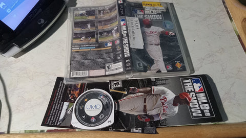 MLB 08 The Show Baseball 2010 PSP Tested Video Game