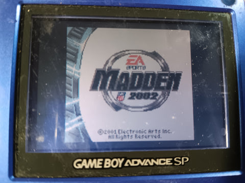 Madden NFL 2002 Tested Nintendo Gameboy Color Video Game