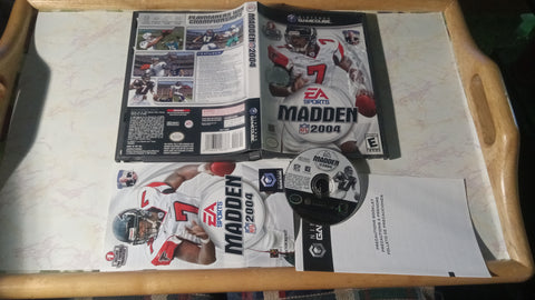 Madden NFL 2004 Tested Nintendo Gamecube Video Game