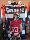 Madden NFL 25 3X5 Flag Christian Mccaffrey San Francisco 49ers Game Banner