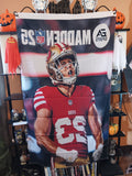 Madden NFL 25 3X5 Flag Christian Mccaffrey San Francisco 49ers Game Banner
