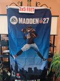 Madden NFL 27 Chicago Bears Caleb Williams 3X5 Feet Flag Banner 2027