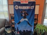 Madden NFL 27 Chicago Bears Caleb Williams 3X5 Feet Flag Banner 2027