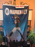 Madden NFL 27 Chicago Bears Caleb Williams 3X5 Feet Flag Banner
