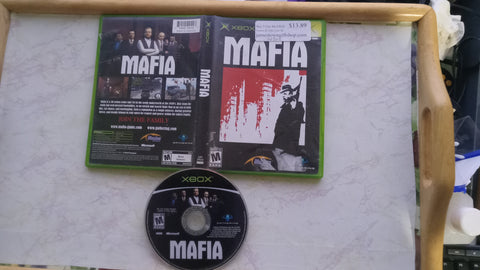 Mafia Tested Original Xbox Video Game