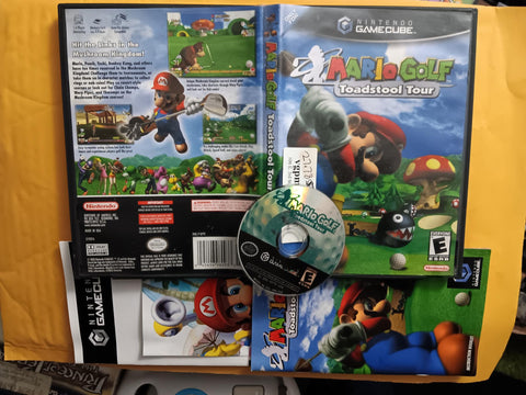 Mario Golf Toadstool Tour Used Nintendo Gamecube Video Game