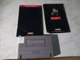 Mario Paint SNES + Mouse Manual + Game Book Super Nintendo