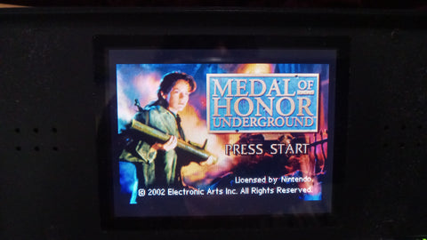 Medal of Honor Underground GBA Tested Nintendo Gameboy Advance Video Game