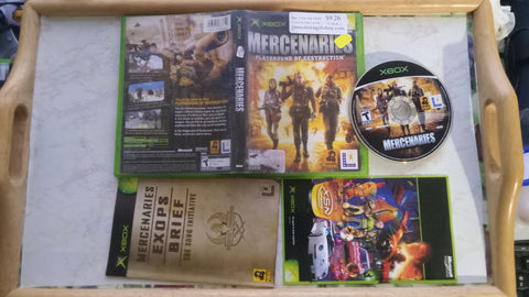 Mercenaries Tested Original Xbox Video Game