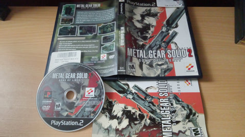 Metal Gear Solid 2 Sons of Liberty COMPLETE Used PS2 Video Game