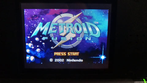 Metroid Fusion GBA Tested Nintendo Gameboy Advance Video Game
