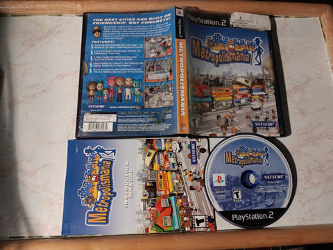 Metropolismania PS2 Tested Playstation 2 Video Game